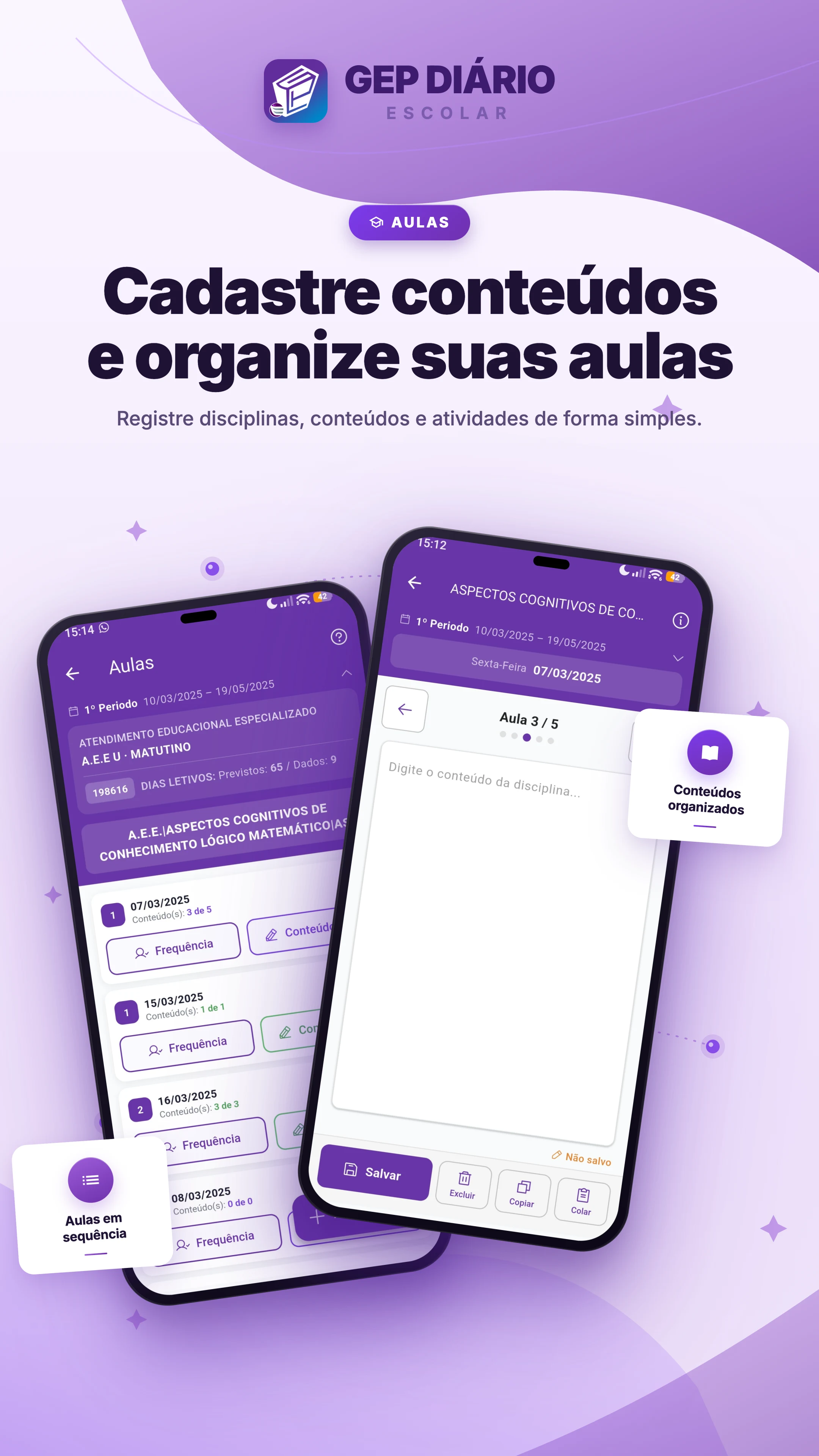 GEP Diário Escolar screenshot